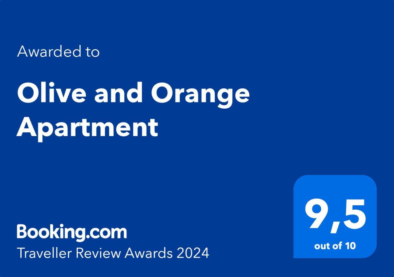 Olive And Orange Apartment Mystras Exterior photo